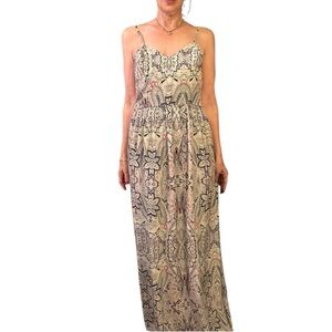 Parker fancy dress silk size large